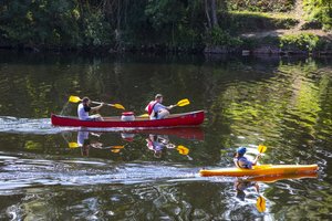 Canoe sur la Creuse à Descartes